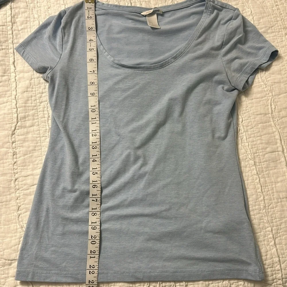 H&M Light blue Women's Tshirt, Mediumm - Picture 5 of 6
